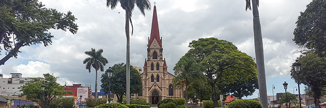 Church of Our Lady of Mercy in downtown San Jose Costa Rica