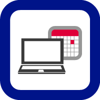 Laptop and Calendar