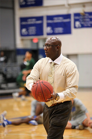 John A. Logan College Assistant Basketball Coach Charlie Jones