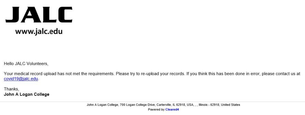 screenshot of instructions