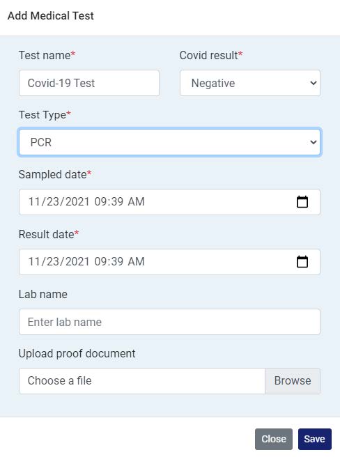 screenshot of instructions