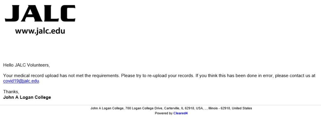 screenshot of instructions