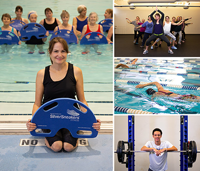 Swimming, fitness, and weightlifting at Logan Fitness