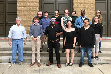 John A. Logan College Choir and Interim Director Paul Intravaia