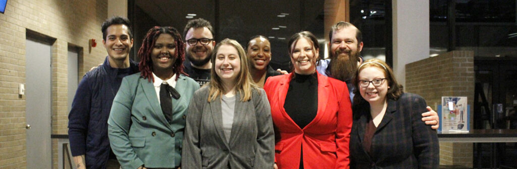 Members of the John A. Logan College Speech Team