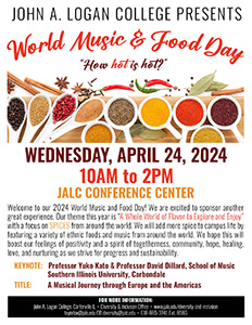 World Music and Food Day flyer