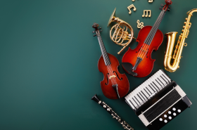 Musical instruments.