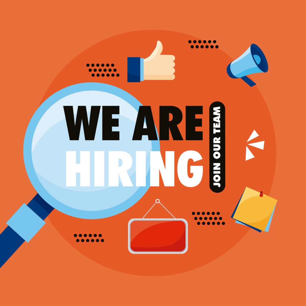 We are hiring information graphic.